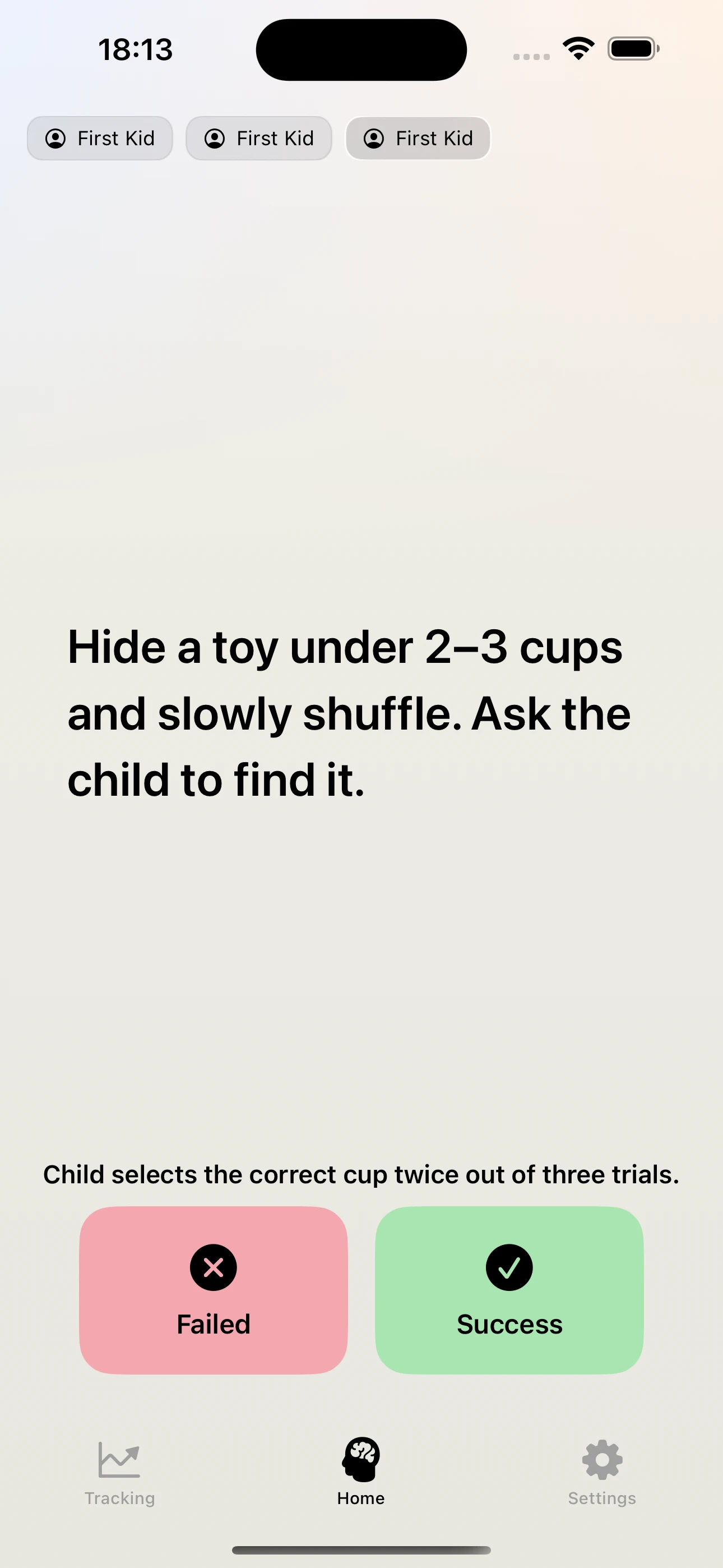 Home screen preview (portrait)